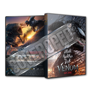 Venom Son Dans - Venom The Last Dance - 2024 Türkçe Dvd Cover Tasarımı